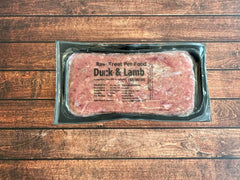 Minced Duck & Lamb