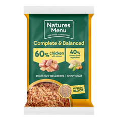 60/40 Chicken with Salmon Block 300g